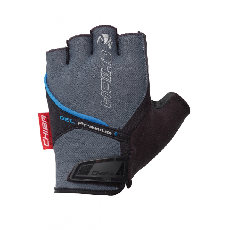 Chiba Fahrrad Handschuhe Gel Premium grau online bestellen
