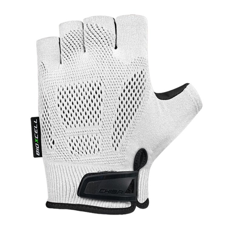 Chiba Fahrrad-Handschuhe BioXCell Comfort weiss - 1 Paar