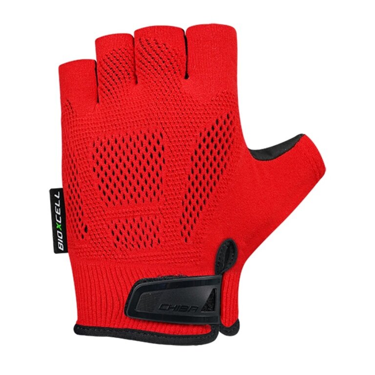 Chiba Fahrrad-Handschuhe BioXCell Comfort rot - 1 Paar