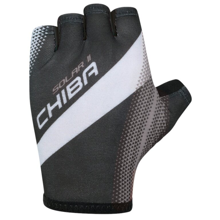 Chiba Fahrrad-Handschuhe Solar II schwarz - 1 Paar