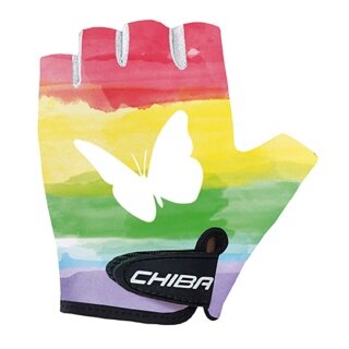 Chiba Fahrrad Handschuhe Cool Papillon bunt Kinder - 1 Paar