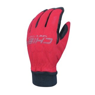 Chiba Handschuhe (Arbeitshandschuhe/THL) Safecut 5 rot/schwarz - 1 Paar