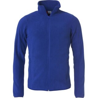 Clique Fleecejacke Basic Polar - mit Stehkragen - royalblau - Herren