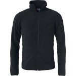 Clique Fleecejacke Basic Polar - mit Stehkragen - schwarz - Herren