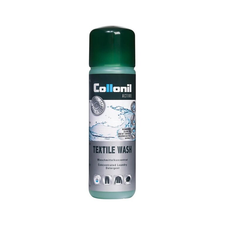 Collonil Spezialwaschmittel Active Textile Wash - extrem hohe Reinigungskraft - 1 Flasche 250ml
