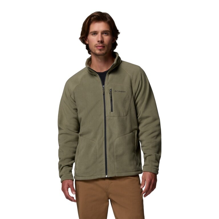 Columbia Fleecejacke Fast Trek II Full Zip Fleece (warm, weiches Material) dunkelgrün Herren