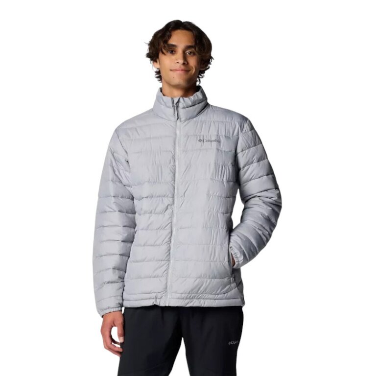 Columbia Steppjacke Powder Lite II (Omni-Heat™ Thermosystem) hellgrau Herren