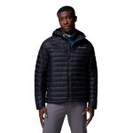 Columbia Winterjacke Corelite Down Hooded (Omni-Shield™, warm) schwarz Herren