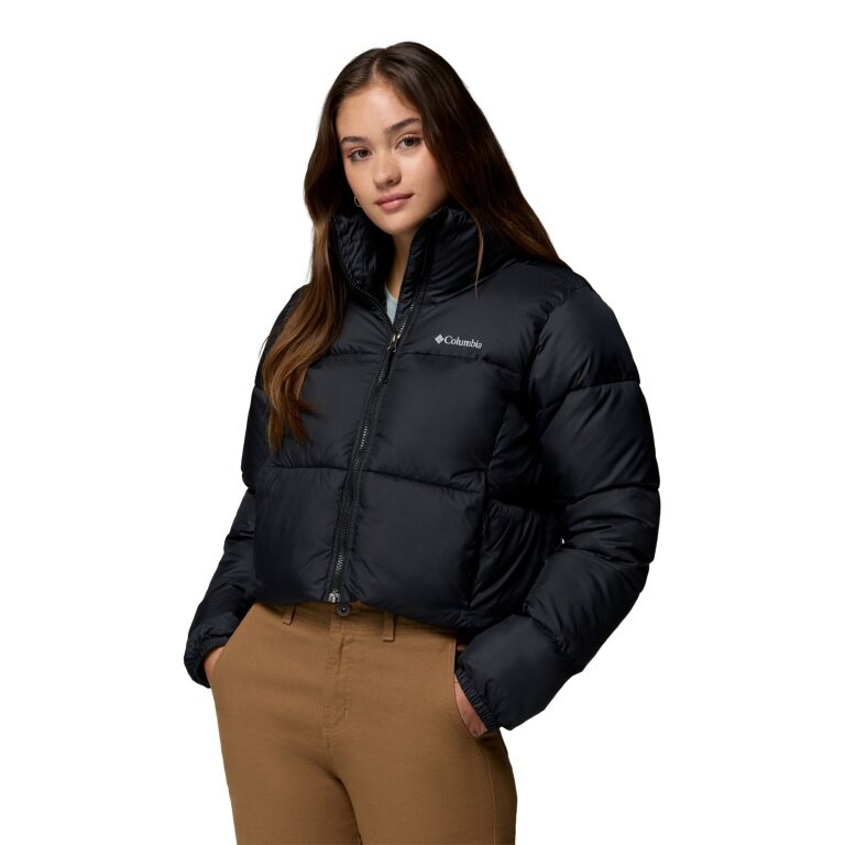 Columbia Winterjacke Puffect II Cropped (Thermarator™ Isolierung) schwarz Damen
