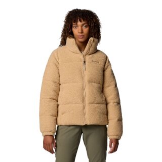 Columbia Winter-Fleecejacke Puffect Sherpa (Thermarator™ Isolierung) hellbraun Damen