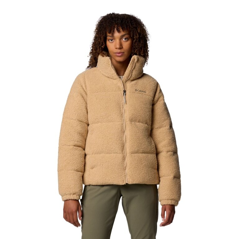 Columbia Winter-Fleecejacke Puffect Sherpa (Thermarator™ Isolierung) hellbraun Damen