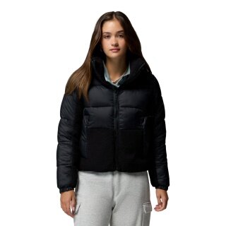 Columbia Winterjacke Leadbetter Point II Sherpa Hybrid (Thermarator™ Isolierung, weiche Sherpa-Einsätze) schwarz Damen