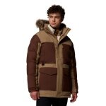 Columbia Winterjacke Marquam Peak Fusion II Parka (Omni-Heat Infinity) hellbraun/braun Herren