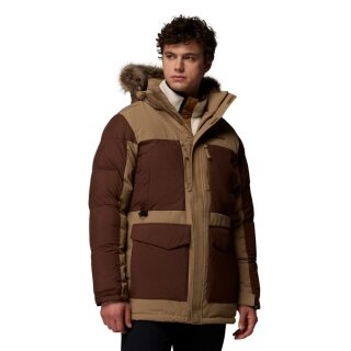 Columbia Winterjacke Marquam Peak Fusion II Parka (Omni-Heat Infinity) hellbraun/braun Herren