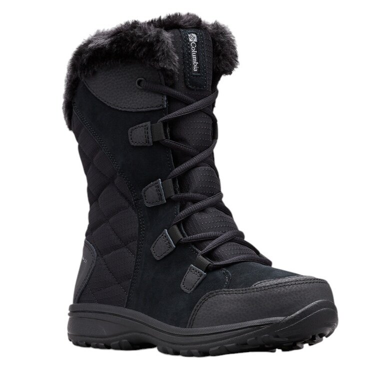 Columbia Winterstiefel Ice Maiden II (wasserdicht) schwarz/grau Damen