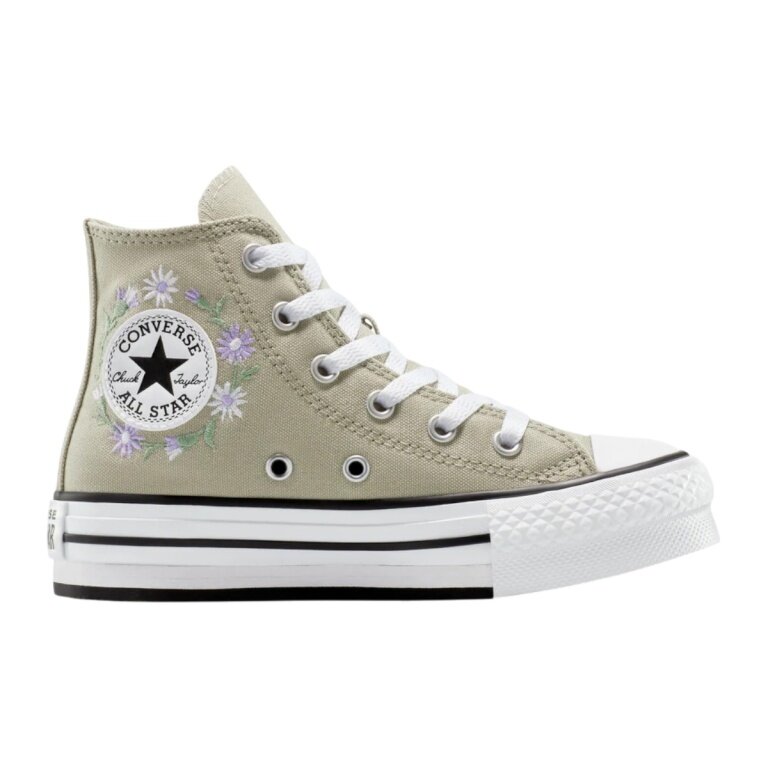 Converse Sneaker Chuck Taylor All Star EVA Lift Platform Florals High Top grün