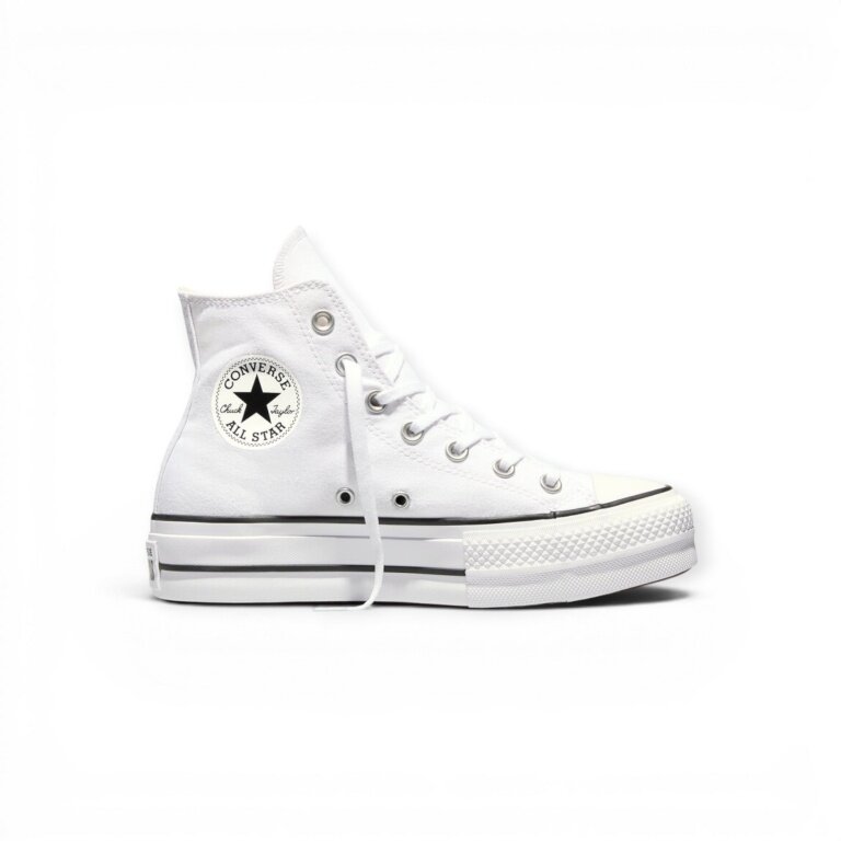 Converse Sneaker Chuck Taylor All Star Platform High weiss/schwarz Damen