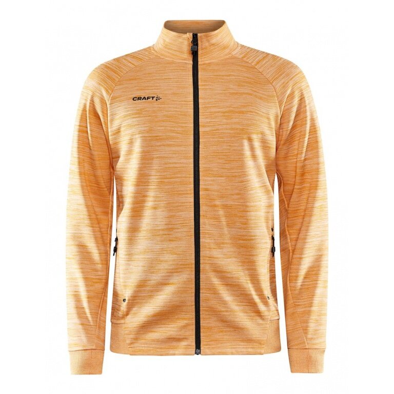 Craft Trainingsjacke ADV Unify (funktionelles Recyclingpolyester) orange Herren