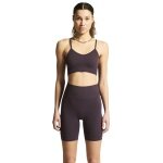 Craft Sport-BH Collective Rib Strap Sports Bra (Rippenstruktur, elastisches Material) pflaumeviolett Damen