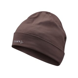 Craft Wintermütze Core Essence (leicht, 100% Polyester) braun - 1 Stück