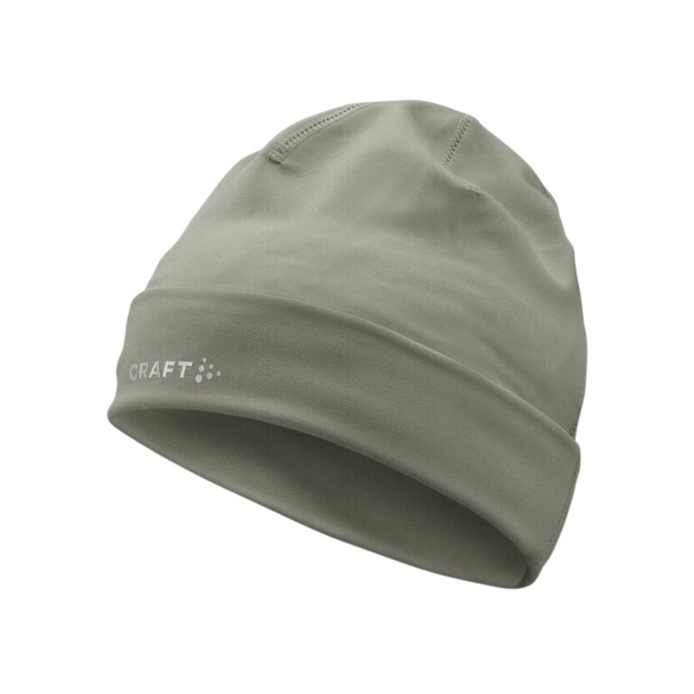 Craft Wintermütze Core Essence (leicht, 100% Polyester) grau - 1 Stück