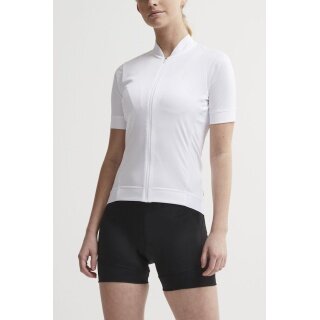 Craft Fahrrad-Shirt Core Essence Jersey Tight Fit (optimale Bewegungsfreiheit) weiss Damen