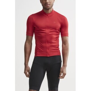 Craft Fahrrad-Tshirt Core Essence Jersey Tight Fit (optimale Bewegungsfreiheit) rot Herren