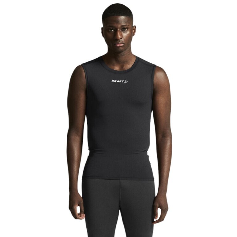 Craft Funktionsunterwäsche Tank-Top Ability Compression SL (elastisches Material) schwarz Herren