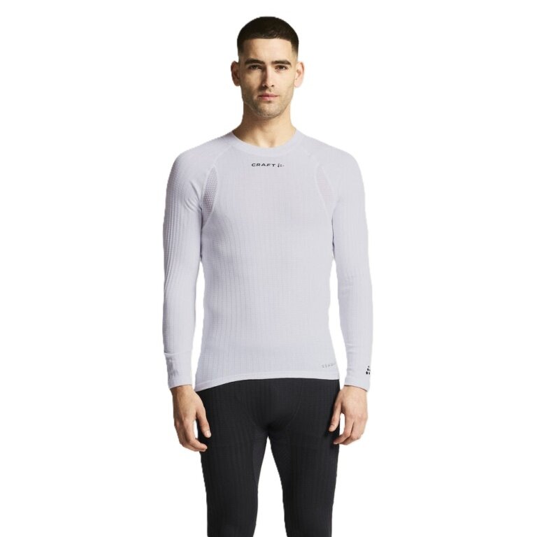 Craft Funktionsunterwäsche Langarmshirt Pro Active Extreme X (leichtes und sehr elastisches Material) weiss Herren