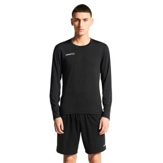 Craft Funktionsunterwäsche Langarmshirt Ability LS (Feuchtigkeitstransport, sehr elastisches Material) schwarz Herren