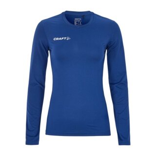 Craft Funktionsunterwäsche Langarmshirt Ability LS (Feuchtigkeitstransport, sehr elastisches Material) blau Damen
