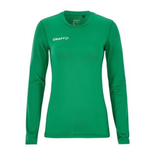 Craft Funktionsunterwäsche Langarmshirt Ability LS (Feuchtigkeitstransport, sehr elastisches Material) grün Damen
