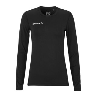 Craft Funktionsunterwäsche Langarmshirt Ability LS (Feuchtigkeitstransport, sehr elastisches Material) schwarz Damen
