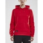 Craft Kapuzenpullover Hoodie Community (athletische Passform) rot Damen
