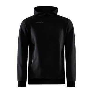 Craft Kapuzenpullover Hoodie Core Soul Sweatshirt (komfortable Passform) schwarz Herren
