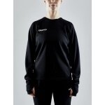 Craft Sport-Langarmshirt Evolve Crew Neck - aus Stretchmaterial - schwarz Damen