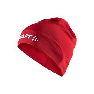 Craft Mütze Pro Control Hat (warm, 100% Polyester) rot - 1 Stück