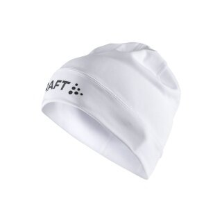 Craft Mütze Pro Control Hat (warm, 100% Polyester) weiss - 1 Stück