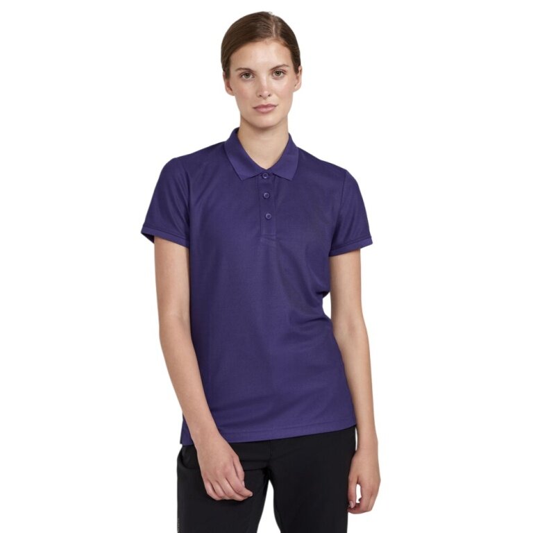 Craft Sport-Polo Core Unify (funktionelles Recyclingpolyester) purple Damen