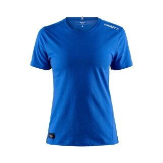 Craft Sport-Shirt Community Mix (Baumwolle) royalblau Damen