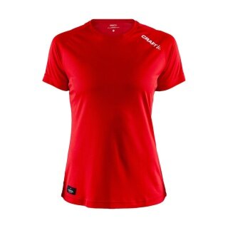 Craft Sport-Shirt Coummunity Function (100% Polyester, schnelltrocknend) rot Damen