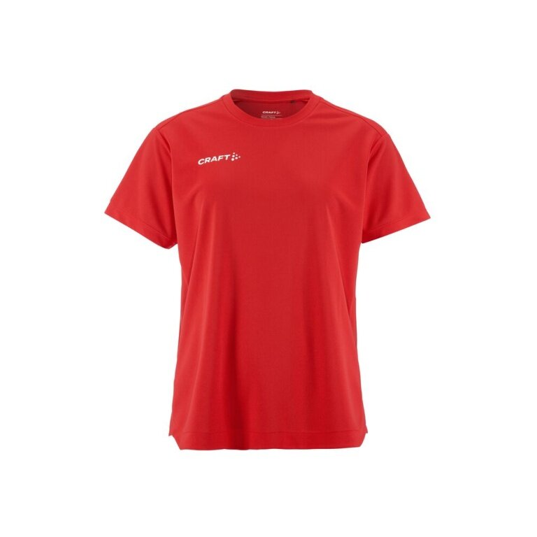 Craft Sport-Shirt Evolve 2.0 Structured Jersey (strapazierfähig, leicht) rot Damen