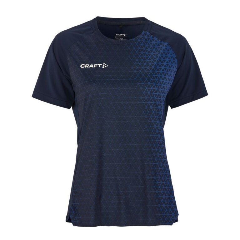 Craft Sport-Shirt Extend 2.0 Graphic Jersey (100% rec. Polyester, feuchtigkeitstransport) navyblau Damen