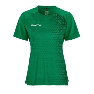 Craft Sport-Shirt Extend 2.0 Graphic Jersey (100% rec. Polyester, feuchtigkeitstransport) grün Damen