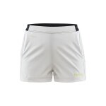 Craft Sporthose (Short) Pro Control Impact - elastisches Material, mit Innenslip - weiss/lime Damen
