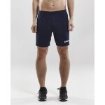 Craft Sporthose (Short) Squad Solid - ohne Innenshort, elastisches Material - navyblau Herren