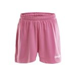 Craft Sporthose (Short) Squad Solid WB - mit Innenshort, elastisches Material - pink Kinder