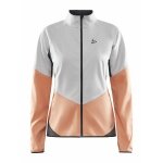 Craft Softshelljacke Glide (winddicht, wasserabweisend) grau/pfirsisch Damen