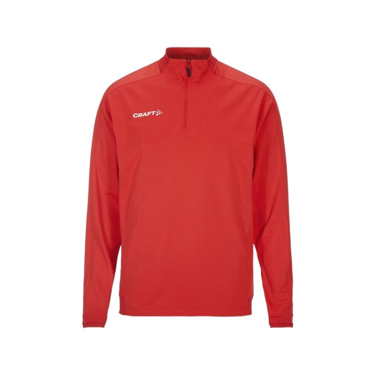 Craft Sport-Langarmshirt Evolve 2.0 Halfzip (100% rec. Polyester) rot Herren