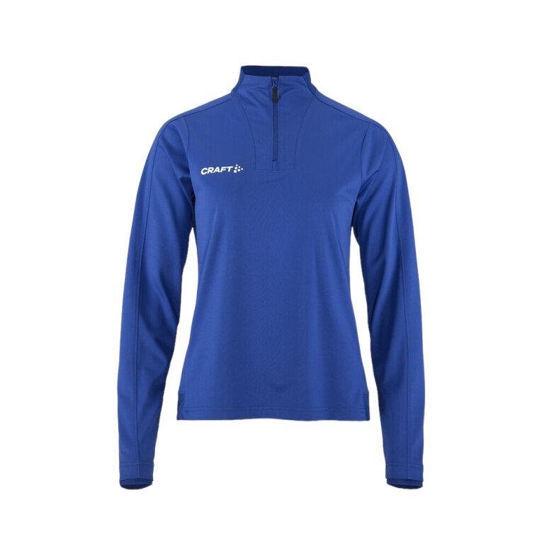 Craft Sport-Langarmshirt Evolve 2.0 Halfzip (100% rec. Polyester) kobaltblau Damen